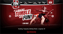 Desktop Screenshot of gymuniversity.com